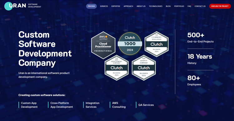 top 10 web development companies in Bulgaria